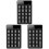 USB Numeric Keypad Wireless Number Pads Keyboard for Laptop Mechanical Feel 3 Pack 1