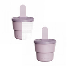 Xubond Cake Pop Molds 2 In 1 Ice Containers For Homemade Storage Set Freezer Reusable With Silicone Lid Leak Cake Pop Mold Purple Cake Mold