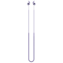 Anti-lost Earphone Lanyard Compatible with SAMSUNG Galaxy Buds 3 Pro, Silicone Sweat-proof Neck Strap for Wireless Earbuds (Lanyard Only)