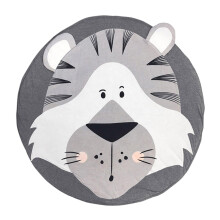 Kids Round Animals Rug Cotton for Kids Mats kids children room Decoration 33.5" - , 85x2cm Tiger