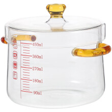 Milk Pan Glass Steamed Egg Bowl Cooker Stovetop Pot Soup Baby Kitchen Stew Electromagnetic