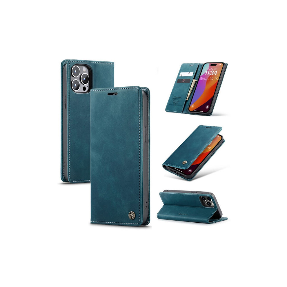 Caseme Wallet Case Compatible With Iphone 16 Pro - Blue 9085618779167