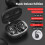 SUSUchens J92 Wireless Earbuds, HiFi Noise Cancelling, LED Display, Bluetooth 5.0, compatible with iPhone, Android, Black 5