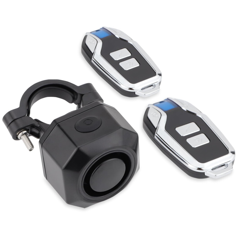 Bike Alarm Wireless Motion Sensor Waterproof Usbc Rechargeable Anti Theft Security For Bicycle Scooter 9455672558945
