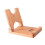 Foldable Bamboo Pot Lid Holder and Organizer Rack for Kitchen Storage, Easy to Clean 1