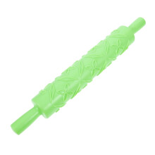 Rolling Pin for Baking Fondant Cake Decorating, Non Stick Plastic for Pastry Dough and Sugar Paste