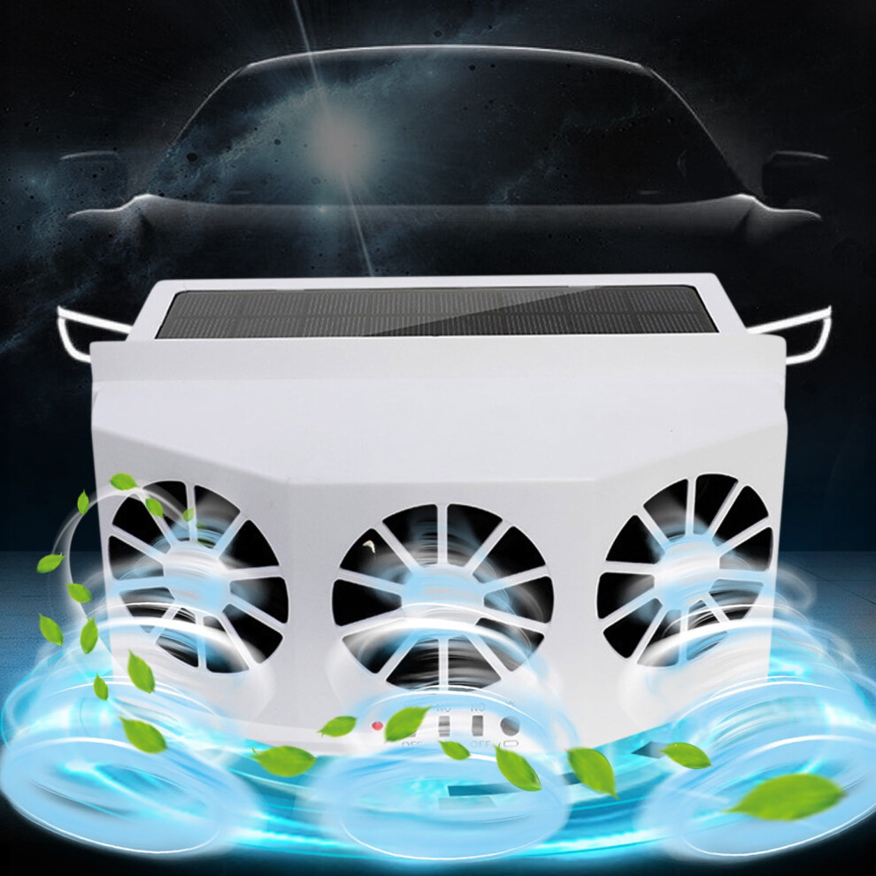 Solar Car Exhaust Fan Window Vent, Summer Cool Solar Powered Vehicle Exhaust Circulation Fan, Exhaust Fan For Bathroom, Solar Vehicle Exhaust Fan 9085618779914
