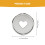 20Pcs Loose Leaf Binder Discs Plastic Planner Binding Rings Hollow Expansion Discs 2