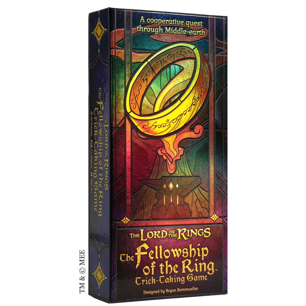 Asmodee | The Fellowship Of The Ring: Trick-Taking Game | Cooperative Card Game | Ages 10+ | 1-4 Players | 20+ Minutes Playing Time