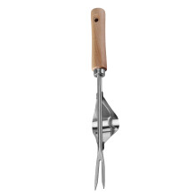 Garden Hand Weeder Stainless Steel Manual Weed Puller for Effortless Weed Removal and Soil Cultivation