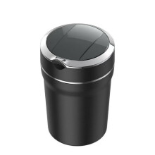 Car Ashtray with Lid for Volkswagen Beetle 19982019, Smell Proof, LED Light, Easy Clean, Smokeless