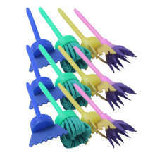 Eease Kids Mop Set & Sponge Paint Brushes - 12 Pcs