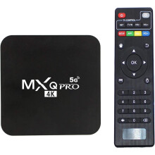 MXQ Pro 5G with Air Mouse & Voice Control 2023 Upgraded Android 12.1 Version Ram 2GB ROM 16GB TV Box H.265 HD 3D Dual