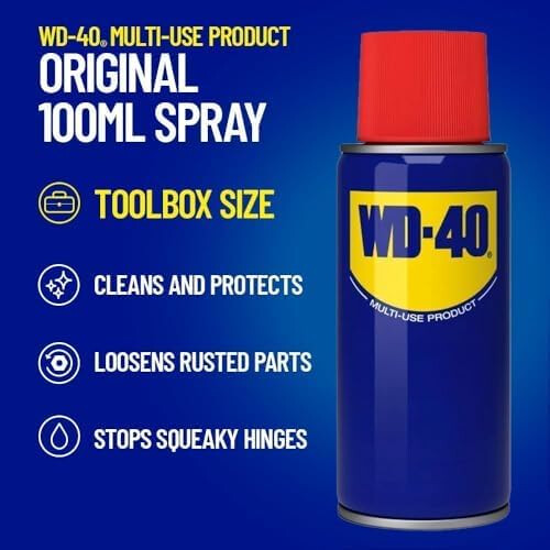 WD-40 Multi Use Lubricant Spray 100ml Pocket Size 1