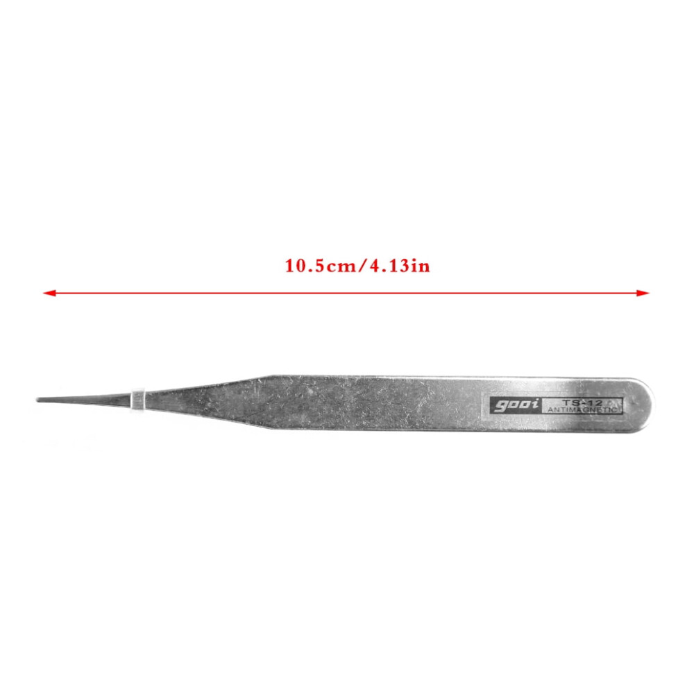 Pointed Tweezers Precision Needle Point Tip Tweezers Stainless Steel 9065759442687