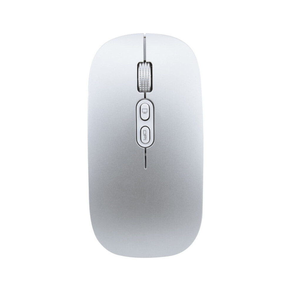 Rechargeable 2.4G Wireless Mouse Metal Noiseless Silent Mouse, Mouse 9322103144322