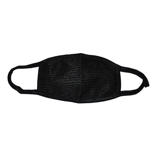 Face mask - Black - Double pack Black one size