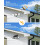 Solar Security Light Outdoor Motion Sensor with Remote Control, IP65 Waterproof 3 Head Floodlight 2