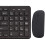 LINLIN Wireless Keyboard and Mouse Set,2.4G Cordless Numeric Keyboard Mouse Combo with Nano USB Receiver for Computer Desktop PC Windows XP/7/8 8