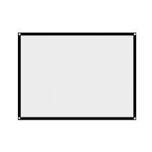 Pretty Comy Portable Projector Screen 120 Inch 16:9 HD Folding Indoor Outdoor Movie Screen Gaming Office Home Cinema Projector Screen