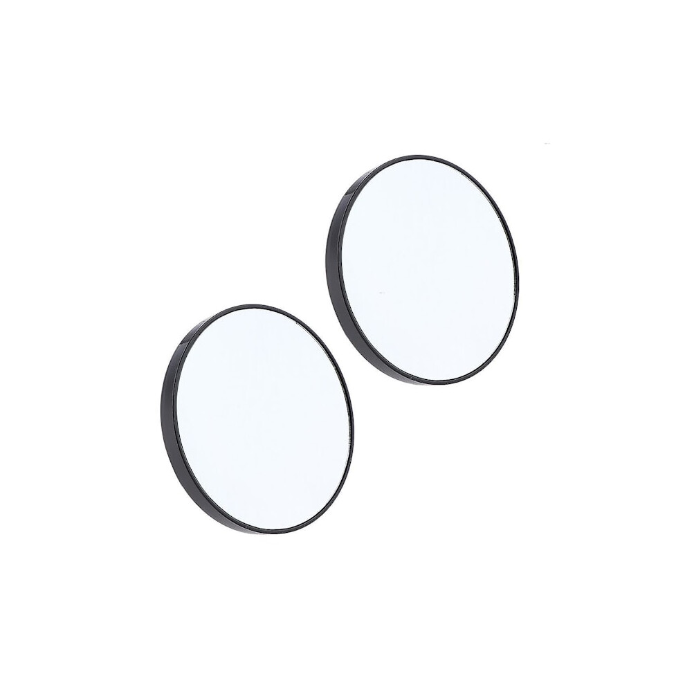 2x Travel Wall Suction Cup Mirror 15X Magnifying Makeup Cosmetic Bedroom Mirrors