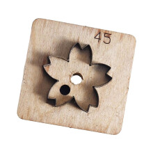 Leather Cutting Die DIY Leather Cutting for Home Ornaments Bag Keyrings 45mm