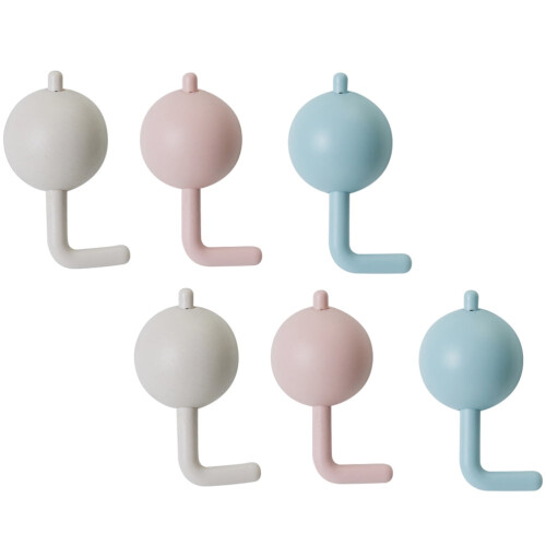 6 Pcs Baby Security Locks Practical Drawer Cabinet Locks (Mixed Color)