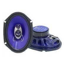 Pyle PL683BL 6x8" 360 Watt 3-Way Car Coaxial Audio Speakers Stereo (Pair)
