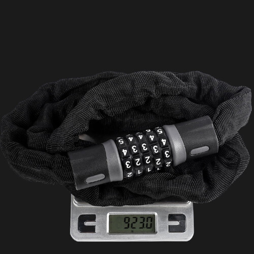 Lock Durable Bike Code Portable Alloy Steel Mountain Locking Chain Fold 2