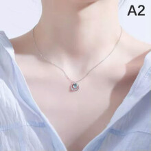 RSAMD Star Key Necklace Female Korean Female Student Chain Pendant Necklace Girl Best-A2