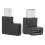 husxh USB Type C to USB Type C Adapter 2pcs Fast Charging Data Sync Converter Gender Changer Computer Accessories 1