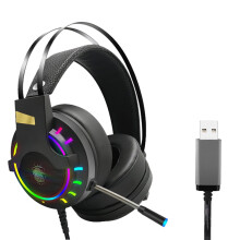 HALJEN Candy Crusher Headset Gaming Headset Usb Over-Ear Stereo Gaming Headphone Microphone for N-Switch