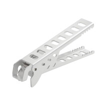 AIXING Pot Gripper Aluminum Alloy - Compatible with hot plates, pans, dishes. Ideal for camping, BBQ, outdoor cooking. Clamp lifter holder.