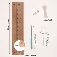 1 Set Convenient Book Binding Kit Book Binding Book Binding Kit Bookbinding Kit