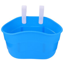 1 Pc Scooter Basket Children Bike Basket Plastic Hanging Handlebar Basket for Kids (Blue)