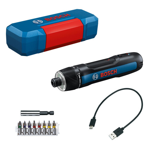 Bosch Professional Screwdriver Bosch GO 3 (incl. 8