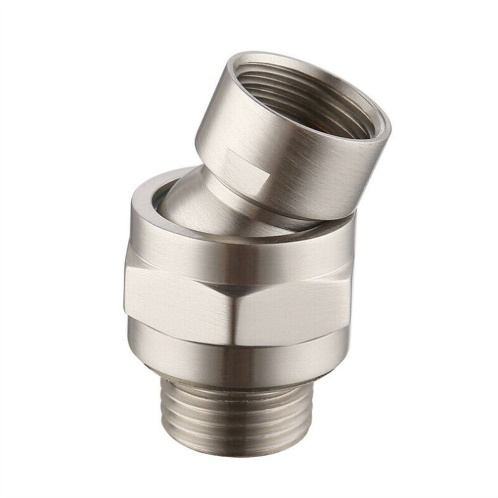 Keristy 1X Shower Head Connector Swivel Adapter Water Flow Ball Joint Accessories 9313598811974