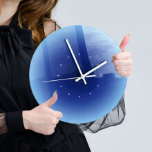 capino Wall Clock Modern, Minimalist Decorative, Silent Battery Operated, compatible with home decor for bathroom, kitchen, living room, office