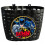 Black Plastic Basket for Bicycle and Scooter - BATMAN-inspired 1