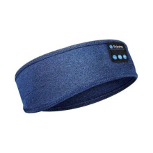 Wireless headphones bluetooth 5.0 sleeping headphones sports headphones sleeping headphones sports headband eye mask headphones usb 1. blue