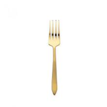 Set of 2 Classic Gold Handle Salad Fork