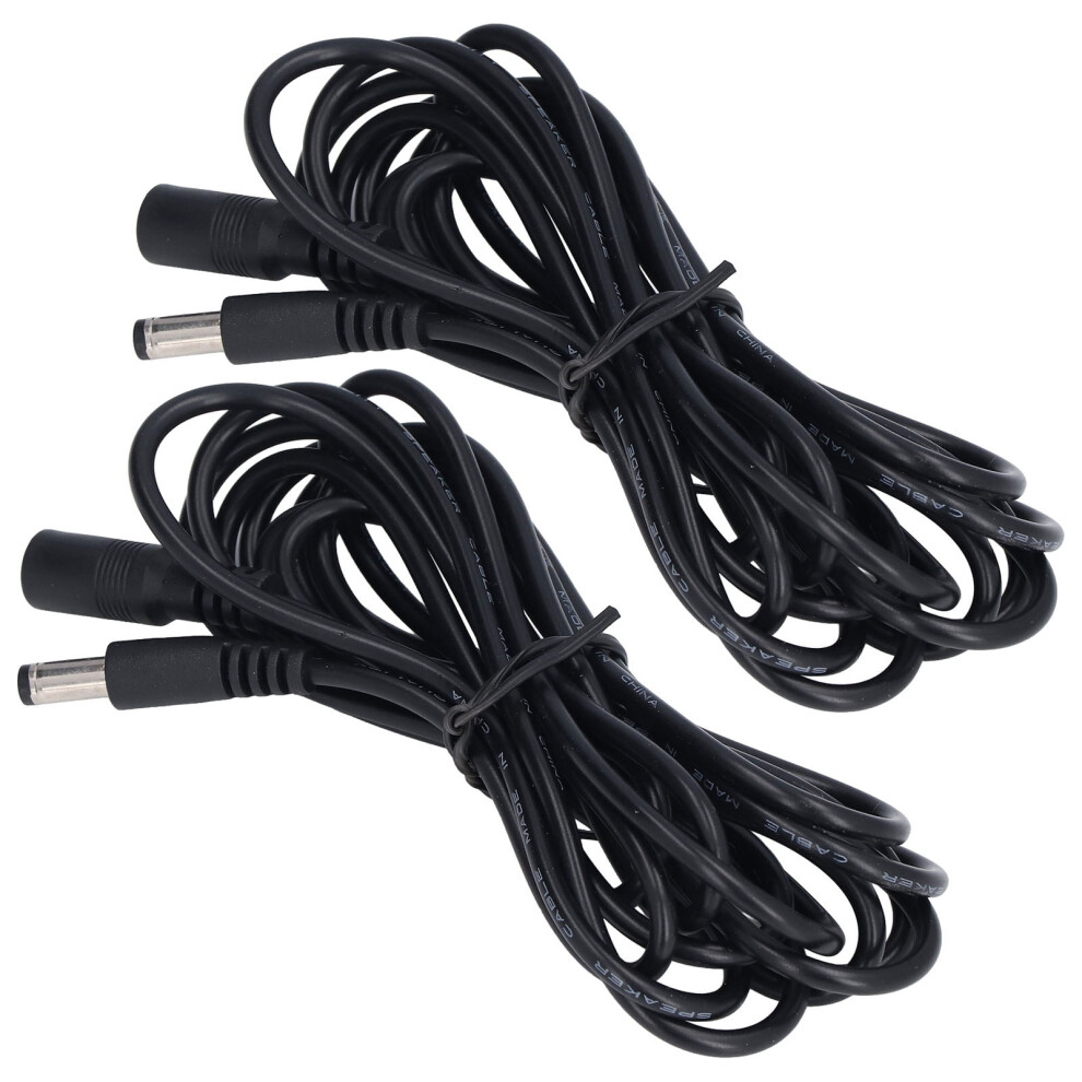 Solar Led Light Extension Cord With Dc 12V 24V Power Cable, 5.5X2.1mm Waterproof For Outdoor Solar Panel Monitoring 9496895829467