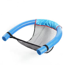 Pool Float Chair with NonInflatable Design, Swimming Pool Lounger for Adults and Kids, Blue