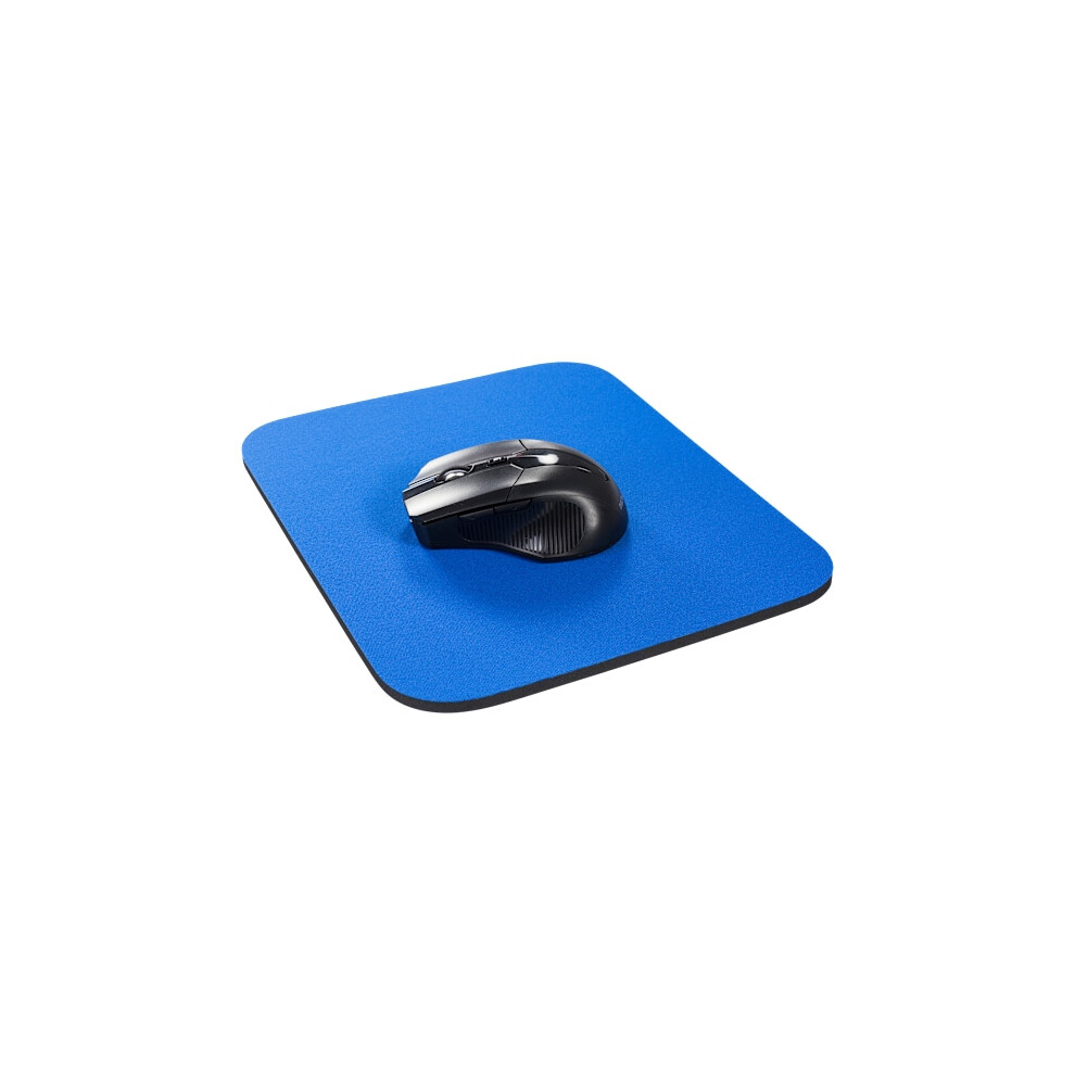 Mouse Pad, Fabric-Covered Rubber, 6Mm Blue 9496895832634