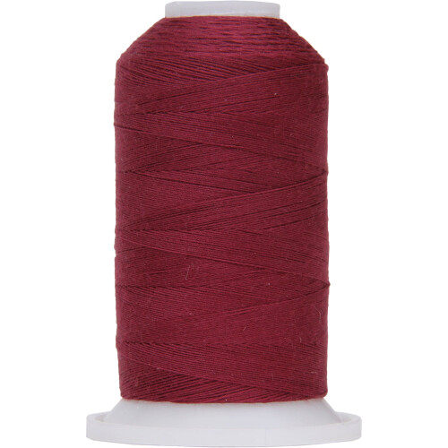 Polyester All-Purpose Sewing Thread by Threadart - 600m - 50S/3 - Dark Maroon