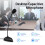 WD Computer Microphone Desktop Capacitive Microphone Wired Microphone 3.5mm Interface for Lecture Conference Voice Chat 7