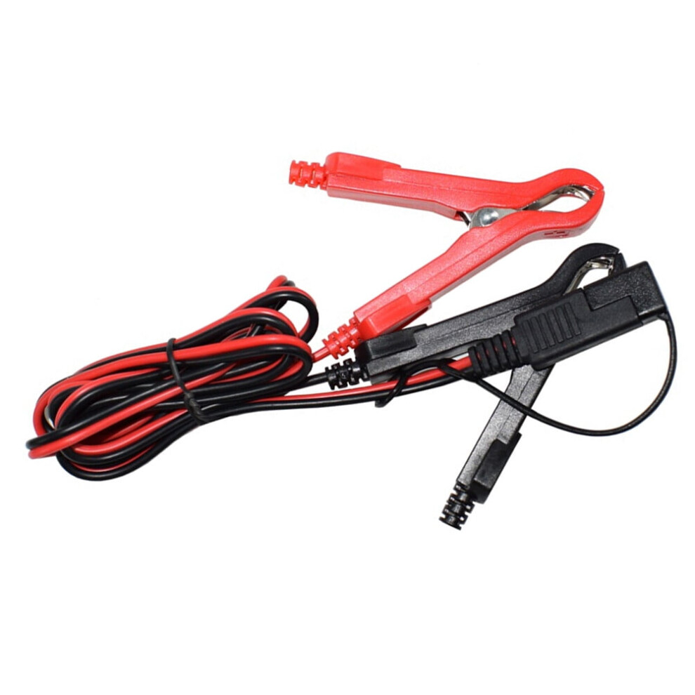 100 Cm Alligator Clip Car Charger Cable Inline Fuse Power Supply Adapter Sae Clips 9402001806222