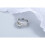 Adjustable Anti-Stress Ring with Rotatable Beads Silver 6