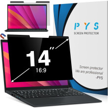 Magnetic Laptop Privacy Screen 14 Inch (16:9 Aspect) - Computer Screen Privacy Shield, Anti-Glare Blue Light