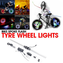 Pjtewawe Bicycle Light LED Programmable DIY Cool Pictures Bicycle Bike Spoke Flash Tyre Wheel Lights